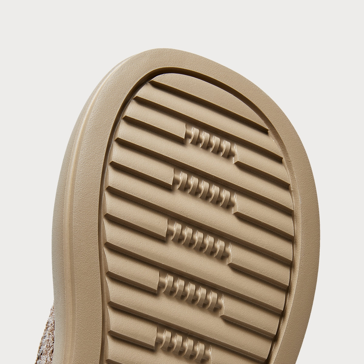 Suede Platform Trainers | Brown Textured Casual Sneakers