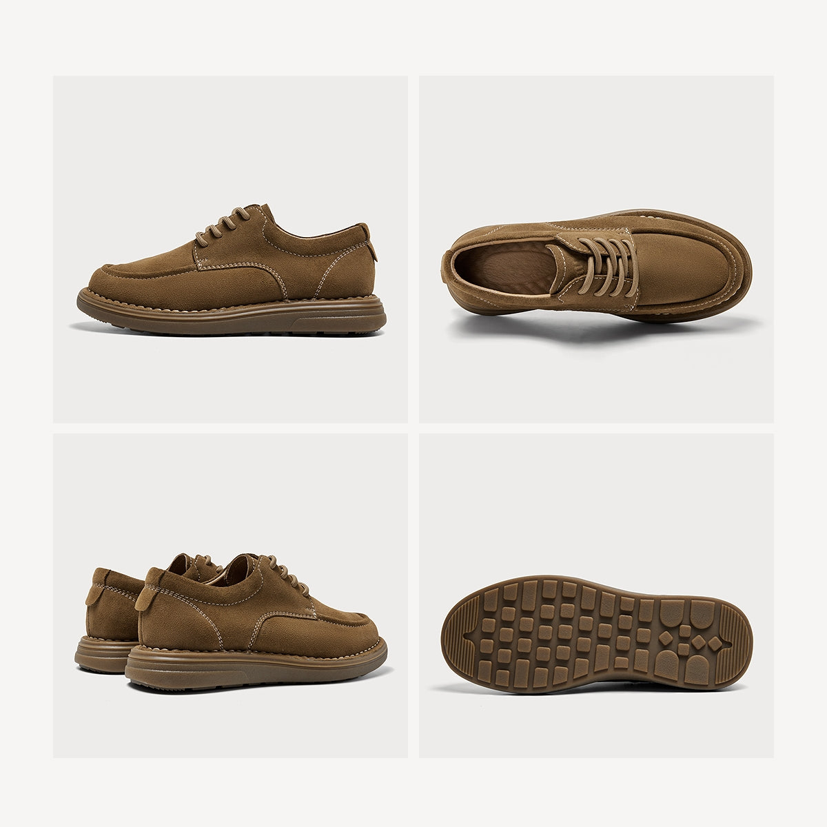 Suede Workwear Shoes | Classic Low-Top Trainers