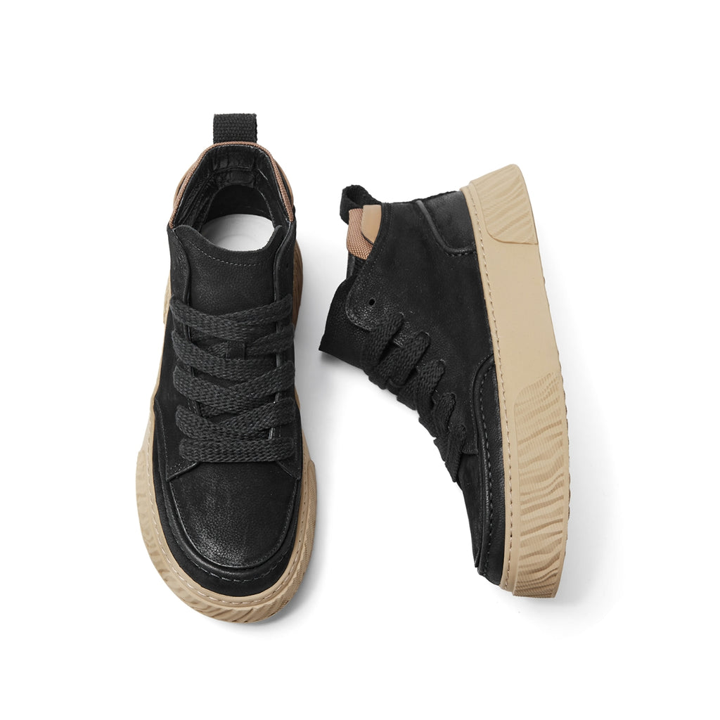 Leather Martin Boots | Classic Low-Top Workwear Boots