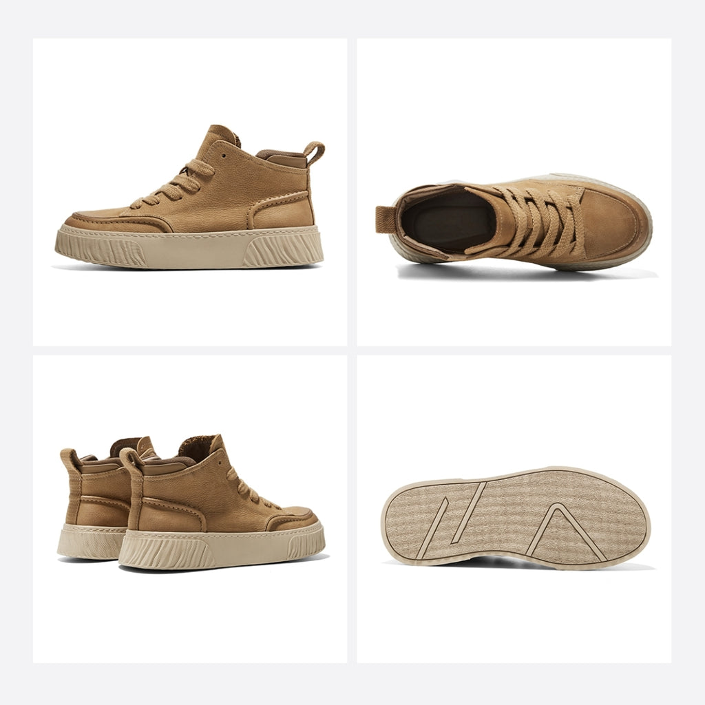 Leather Martin Boots | Classic Low-Top Workwear Boots