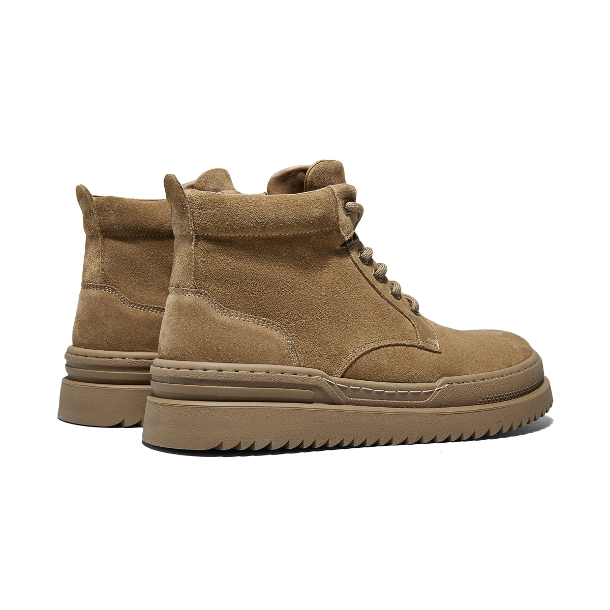 Suede Martin Boots | Thick-Soled British Short Boots