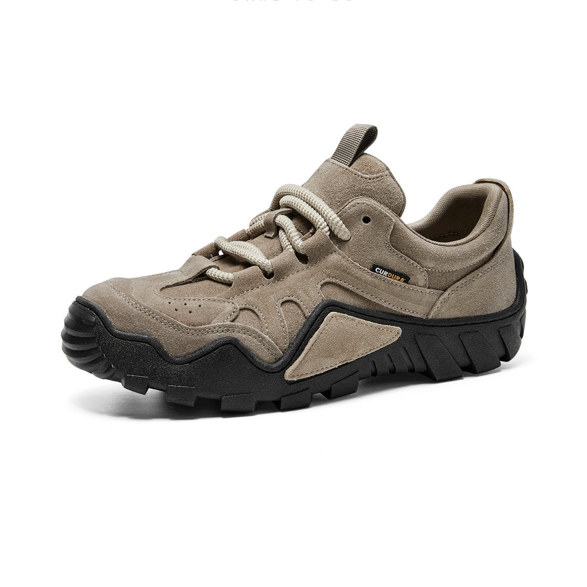 Suede Outdoor Sneakers | Thick-Soled Trail-Inspired Casual Shoes