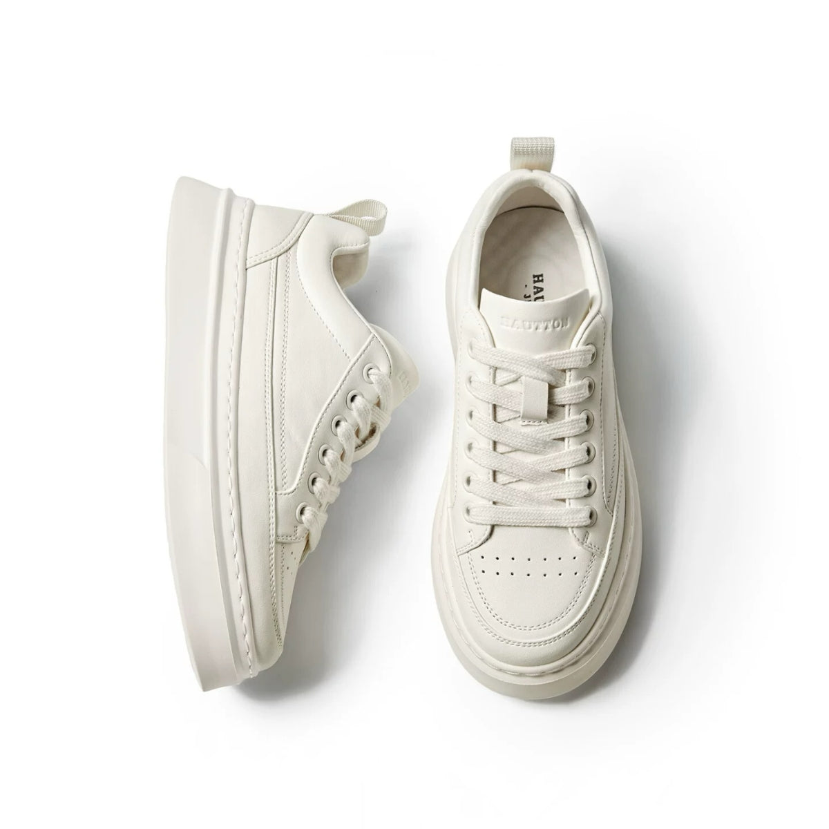 Hautelle Minimalist Thick-Sole Trainers – Mixed-Material